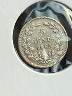 5 cent 1863, Postzegels en Munten, Munten | Nederland, Ophalen of Verzenden, Koning Willem III, 1 cent