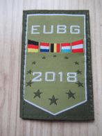 Mouwembleem EU-Battlegroup (EUBG) 2018, Embleem of Badge, Nederland, Landmacht, Verzenden