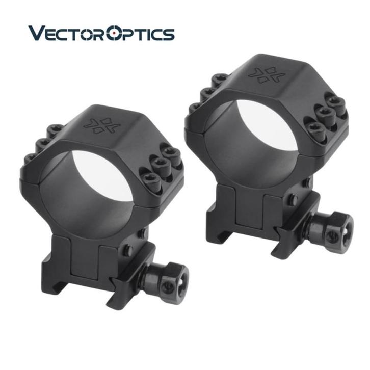Vector X-ACCU 30mm Adjustable Elevation Picatinny Rings XASR, Sport en Fitness, Schietsport-accessoires, Nieuw, Verzenden