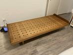 Uniek Vintage Houten Bedframe 190x90, Huis en Inrichting, Slaapkamer | Bedden, Ophalen, Gebruikt, 90 cm, Eenpersoons