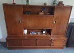 Teakkast jaren 50. Strak en stijlvol., Ophalen, Gebruikt, Teakhout, Met lade(s)