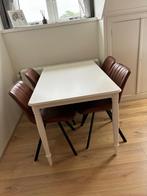Eettafel wit, DANDERYD, NIEUW!, Huis en Inrichting, Tafels | Eettafels, Ophalen, Overige materialen, 100 tot 150 cm, Nieuw