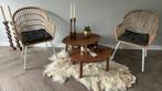 Set Rotan Ikea Nilsove Stoelen, Ophalen, Zo goed als nieuw, Wit