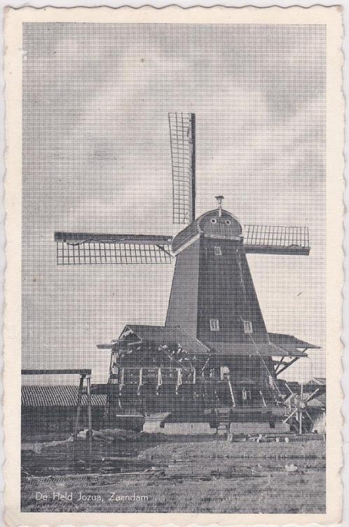 zaandam molen held jozua ca 1950, Verzamelen, Ansichtkaarten | Nederland, Noord-Holland, Ophalen of Verzenden