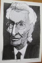 Karel Kindermans - portret van Harry Mulisch - 1998, Verzenden, 1980 tot heden, Ongelopen, Overige thema's