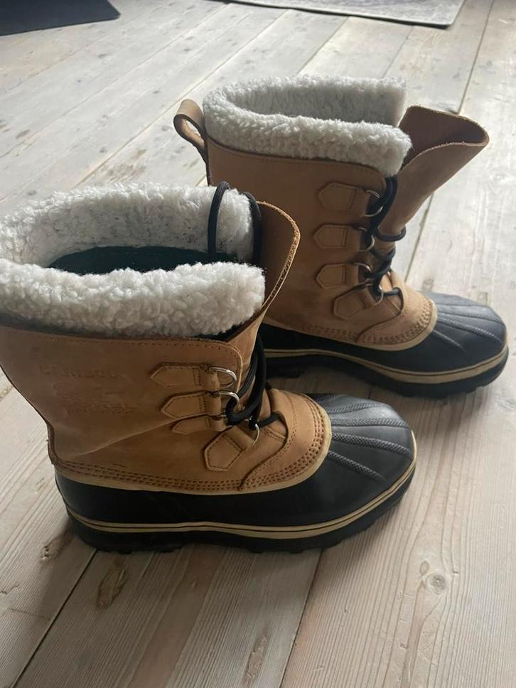 HEREN SOREL CARIBOU WINTER/ SNEEUW LAARS, Mt 43,, Kleding | Heren, Schoenen, Zo goed als nieuw, Boots, Bruin, Ophalen of Verzenden
