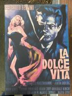 Dolce Vita, filmposter op doek., Gebruikt, Ophalen of Verzenden, A1 t/m A3, Canvas of Doek