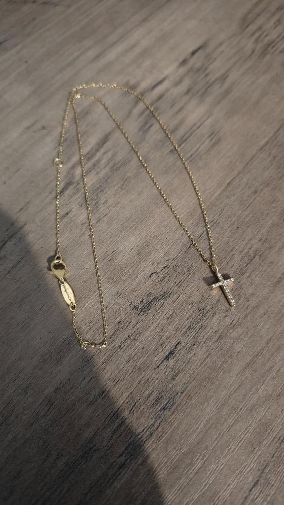 Engelsrufer Dames Ketting, Sieraden, Tassen en Uiterlijk, Kettingen, Zo goed als nieuw, Zilver, Goud, Met edelsteen, Met hanger