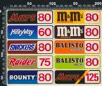 Sticker: Mars - Milky Way - Snickers - Raider - Bounty - M e, Verzamelen, Ophalen of Verzenden, Zo goed als nieuw, Overige typen
