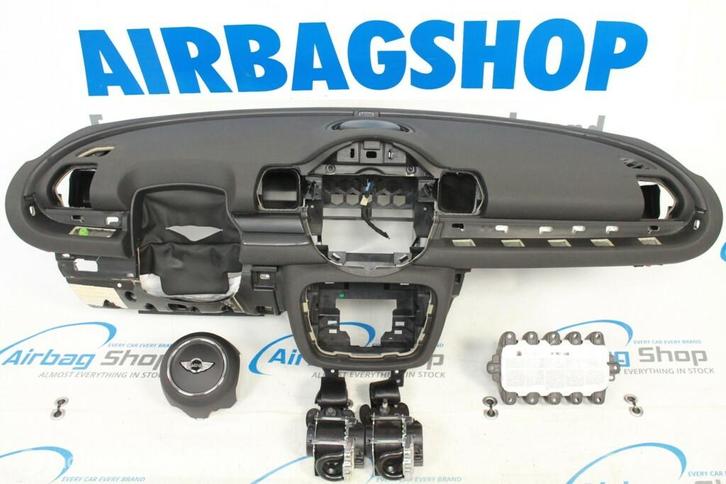 Airbag set - Dashboard zwart Mini Clubman F54 facelift, Auto-onderdelen, Dashboard en Schakelaars, Gebruikt, Ophalen of Verzenden