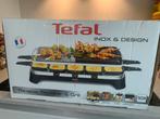 Tefal INOX & DESIGN Raclette, Pierrade & Grill - Nieuw!, Ophalen of Verzenden, Vaatwasmachinebestendig, Nieuw, Steengrill