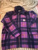 Carhartt Fleece Jas - Maat Large, Ophalen of Verzenden, Zo goed als nieuw, Maat 52/54 (L), Paars