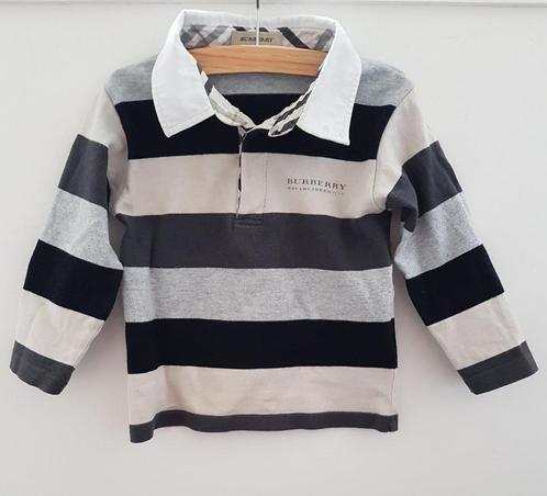 Burberry polo streep 92, Kinderen en Baby's, Kinderkleding | Maat 92, Nieuw, Ophalen of Verzenden