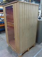 Mooie infrarood cabine Heatbox sauna 2-pers + lichttherapie, Ophalen, Gebruikt, Infrarood, Complete sauna