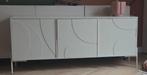 Tv-kast beige, Huis en Inrichting, Kasten | Televisiemeubels, Ophalen, Gebruikt, 25 tot 50 cm, Minder dan 100 cm