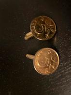 Unieke Manchetknopen van 5 Gulden Cent, Ophalen
