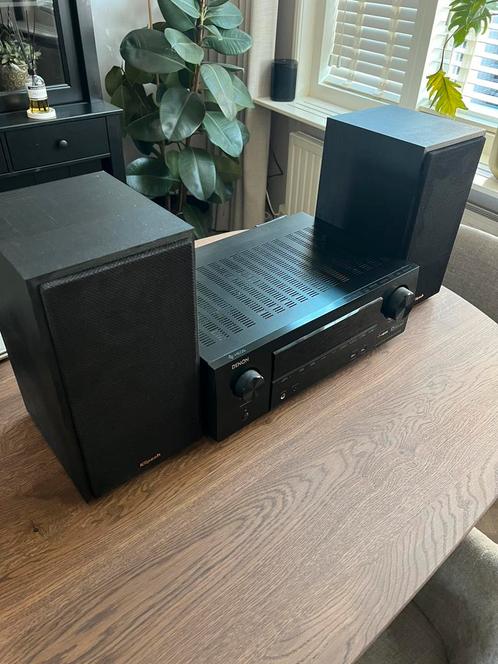 Klipsch Speakers en Denon home cinema receiver, Audio, Tv en Foto, Professionele Audio-, Tv- en Video-apparatuur, Zo goed als nieuw