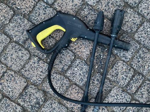 Hogedrukslang en spuitpistool v KÄRCHER en div andere access, Tuin en Terras, Hogedrukreinigers, Gebruikt, Elektrisch, Ophalen of Verzenden