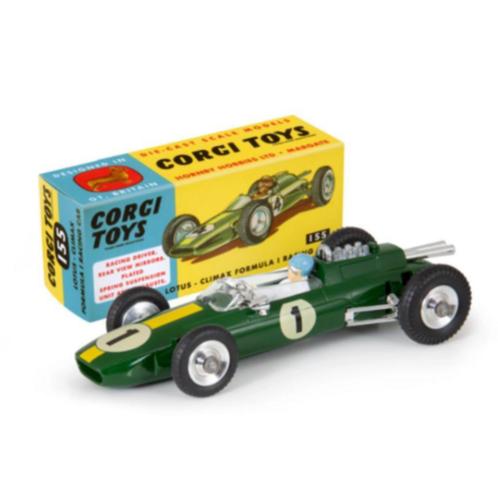 Lotus Climax Formula 1 Racing Car Corgi NEW 1/49 ref. 155, Hobby en Vrije tijd, Modelauto's | 1:43, Nieuw, Auto, Corgi, Verzenden