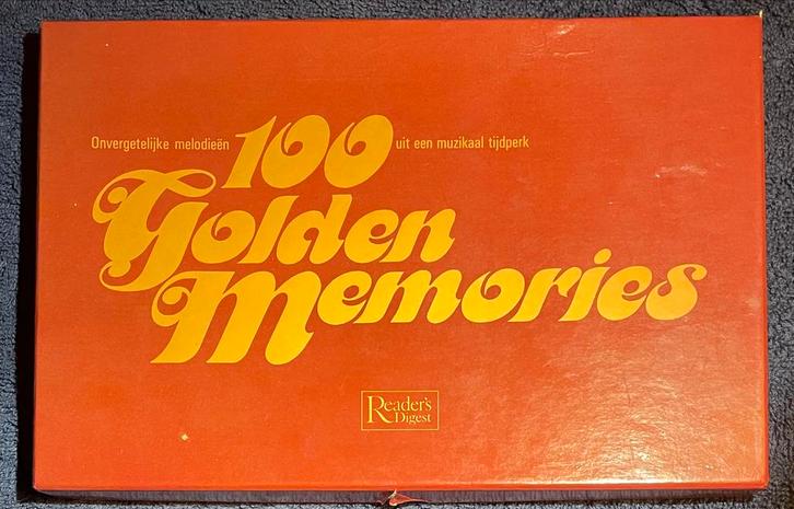 100 Golden Memories - Reader's Digest Cassettes, Cd's en Dvd's, Cassettebandjes, Zo goed als nieuw, Origineel, Verzamelalbums