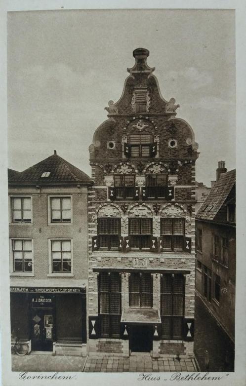 Oude Briefkaart : Dit is in (huis),, Bethlehem" in Gorinchem, Verzamelen, Ansichtkaarten | Nederland, Ongelopen, Zuid-Holland