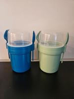 Yoghurt muesli beker 2x, Overige materialen, Overige typen, Nieuw, Ophalen of Verzenden