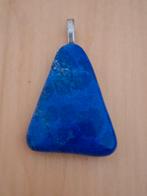 Lapis lazuli hanger -- afmeting 4 cm, Verzenden, Nieuw, Blauw, Steen of Mineraal