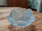 Holmegaard Waterlelie Waxinelichthouder Denemarken, Schaal, Rond, Ophalen of Verzenden, Glas