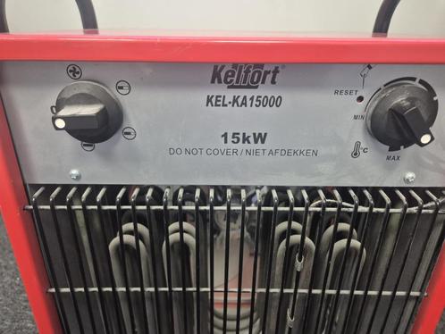Kelfort Ventilatorkachel 15kW - 400V - 1514708, Doe-het-zelf en Verbouw, Gereedschap | Handgereedschap, Gebruikt, Ophalen