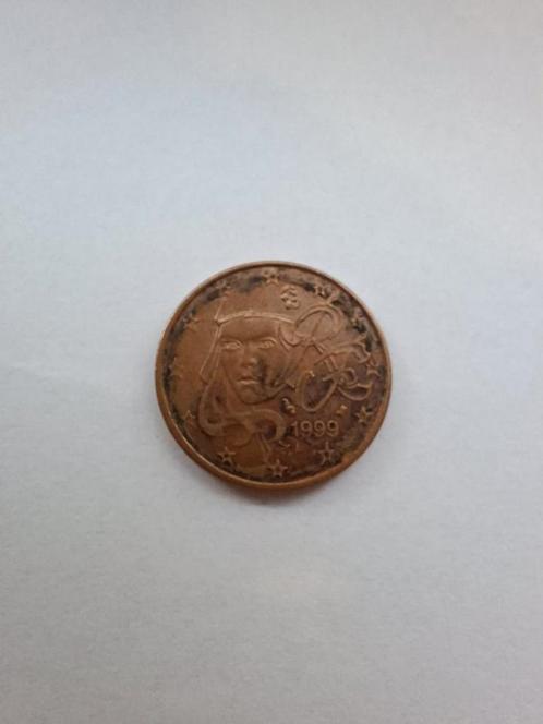Zeldzame Franse 5 Eurocent Munt uit 1999 - Redelijke staat, Postzegels en Munten, Munten en Bankbiljetten | Verzamelingen, Munten