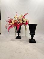 Stalen vazen, Huis en Inrichting, Woonaccessoires | Zuilen en Pilaren, Ophalen, Zo goed als nieuw