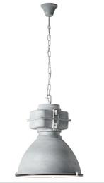 Twee industriële lampen, Huis en Inrichting, Lampen | Hanglampen, Industrieel, Ophalen, 75 cm of meer, Glas