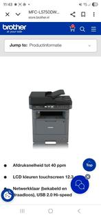 IN PRIJS VERLAAGD Printer van het merk Brother, Computers en Software, Printers, Ophalen of Verzenden, Zo goed als nieuw, Printer