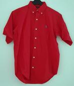 *SALE* Rood Ralph Lauren overhemd s/s maat 152/158 *NIEUW* a, Kinderen en Baby's, Kinderkleding | Maat 152, Overhemd of Blouse