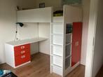 IKEA Stuva Hoogslaper met Bureau - Rood, Ophalen, Gebruikt, Hoogslaper