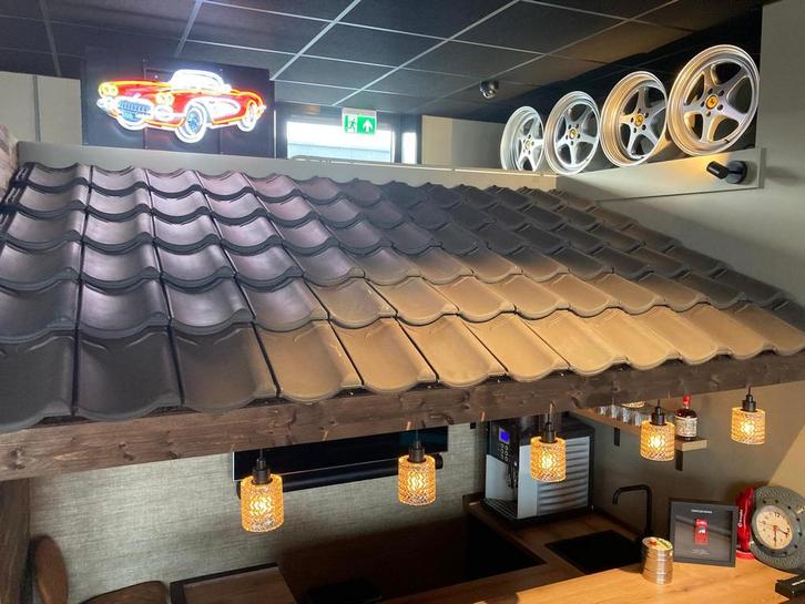 Dakpannen antraciet, Doe-het-zelf en Verbouw, Dakpannen en Dakbedekking, Dakpannen, Steen of Klei, Zwart, 15 m² of meer, Ophalen