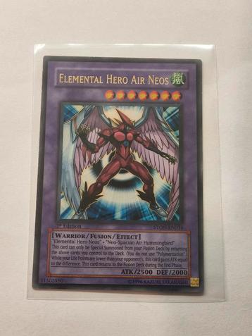 Yu-Gi-Oh! Elemental Hero Air Neos - 1st Edition beschikbaar voor biedingen