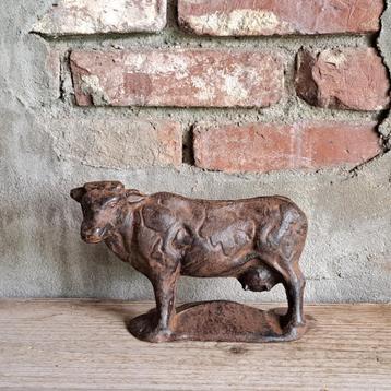Gietijzeren deurstopper koe rund 22x13cm *Etage3* beschikbaar voor biedingen