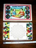 Vintage mozaïekspel, jaren '50/'60 ,compleet,netjes,retro, Antiek en Kunst, Antiek | Speelgoed, Ophalen of Verzenden