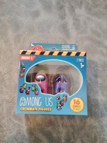 Among Us Crewmate Figures Series 2 - 2 Pack Nieuw beschikbaar voor biedingen