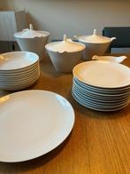 Mosa design servies wit 1960, Huis en Inrichting, Keuken | Servies, Ophalen, Zo goed als nieuw, Bord(en), Effen
