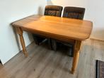 Eettafel, Huis en Inrichting, Tafels | Eettafels, Ophalen, Gebruikt, 100 tot 150 cm, Eikenhout