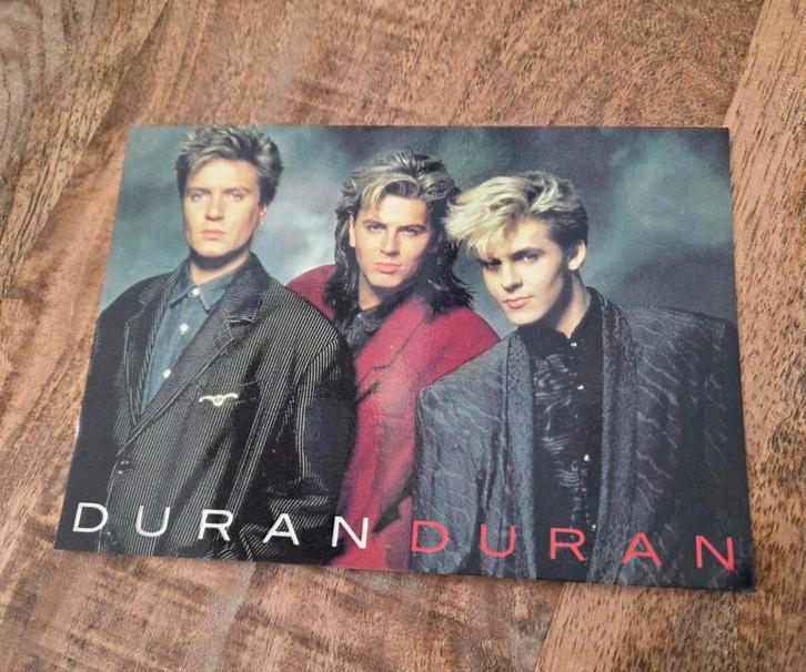 Duran Duran, Verzamelen, Ansichtkaarten | Themakaarten, Ongelopen, 1980 tot heden, Sterren en Beroemdheden, Verzenden