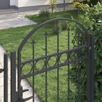 IJzeren tuinpoort hekje poort draaihek zwart GRATIS BEZORGD!, Staal, Verzenden, Minder dan 100 cm, 100 tot 150 cm