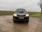 Toyota Hilux 3.0 D-4D | Leer | Hardtop | Dealer Onderhouden, Auto's, 13 km/l, Euro 5, Zwart, Leder