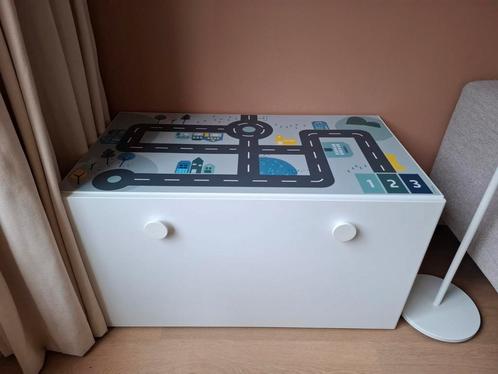Leuke speelgoed opbergkist IKEA, Huis en Inrichting, Woonaccessoires | Kisten, Gebruikt, Minder dan 50 cm, 50 tot 100 cm, Ophalen