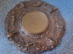 Vintage Italiaanse karaf tin engeltjes., Ophalen of Verzenden