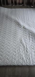 Nieuw: Croco 800 topper 180x210x6 cm, Ophalen, 180 cm, Wit, 210 cm