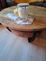 mango houten salon tafel, Ophalen, 50 tot 100 cm, Rond, 50 tot 100 cm