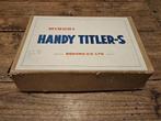 Vintage Minori Handy Titler-S, Ophalen of Verzenden, 1940 tot 1960, Overige typen